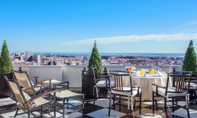 Santa Isabel Hotel | Elegant Dom Pedro Lisboa: 5-Star Retreat with Spa & Pool