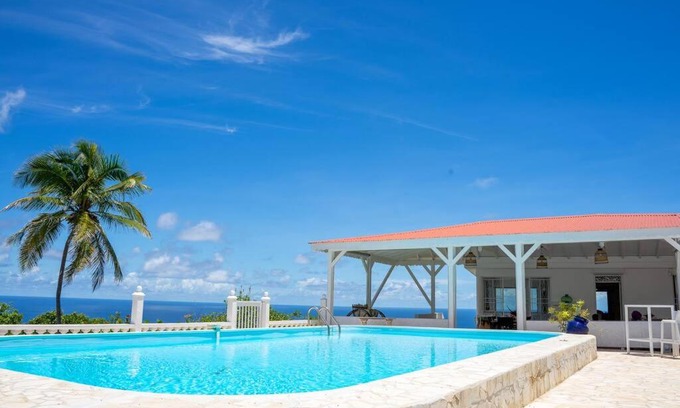 Capesterre-de-Marie-Galante Villa | Relax at Domaine des Tourterelles: Family-Friendly Oasis