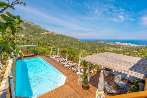 Santa-Reparata-di-Balagna Resort | Beautiful Domaine Bagia Donne: Oceanfront with Spa & Pool