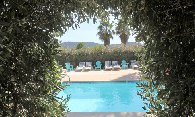 Hyeres House | Unwind at Domaine de l'Aufrene with Pool and Spa