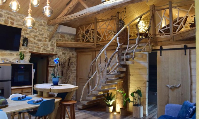 Champagnat Apartment | Discover Domaine Moulin de Quincenat: Family-Friendly Retreat