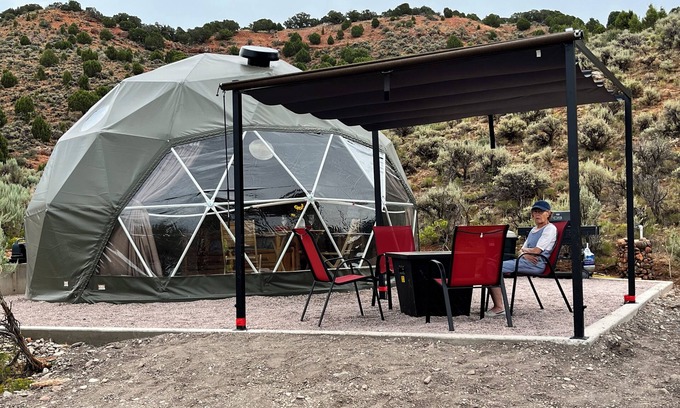 Laketown RV Rental | Dome 6 Glamping in Bear Lake