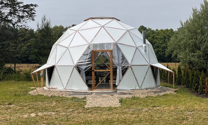 South Haven Cabin | Dome #9 - Dome Haven Campground - Escape, Unwind, Repeat! - South Haven Michigan