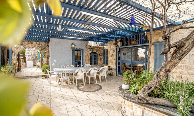 Artists Colony Villa | Inviting Domed Villa with Terrace and Scenic Views in Tzfat