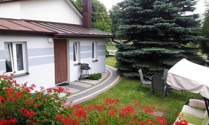 gmina Jozefow House | Pet-Friendly Domek Letniskowy with Ocean View Near Krasnobró