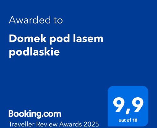 Nurzec Stacja House | Relaxing Retreat at Domek pod lasem: Pet-Friendly Oasis