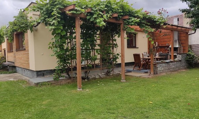 Doksy House | Relax at Domek s terasou: Pet-Friendly with Hot Tub