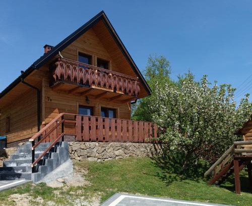 Grywałd Cabin | Pet-Friendly Domek w Pieninach with Hot Tub & Fireplace