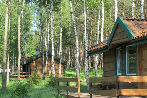 Lidzbark Warminski House | Explore Domki na Leśnej Polanie with Private Beach Access