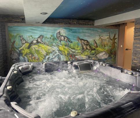 Szaflary Cabin | Relaxing Getaway at Domki U Śliwioka with Spa Amenities