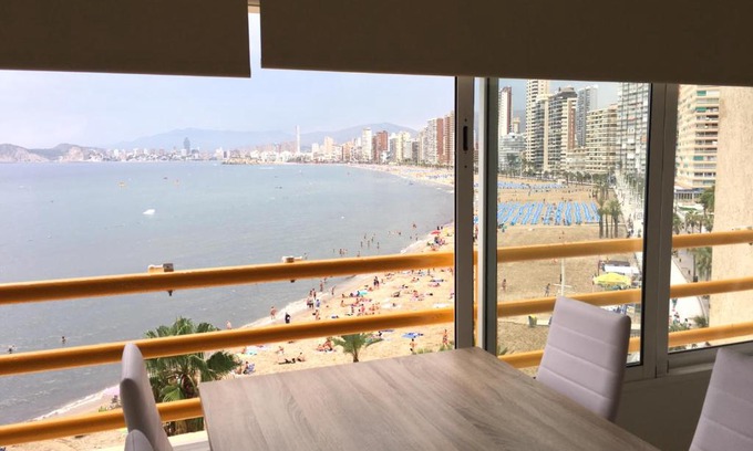 Benidorm Apartment | Pet-Friendly Oceanfront Retreat at Don Miguel 1