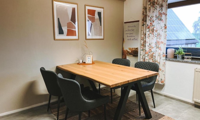Schrozberg Apartment | Modern Dorfplatz Loft: Just 10 Min from Rothenburg odT