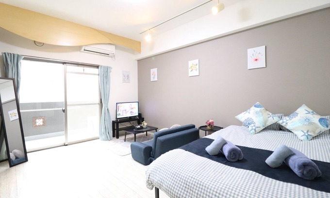 Namba Apartment | Conveniently Located Near Dotonbori and Kuromon Market