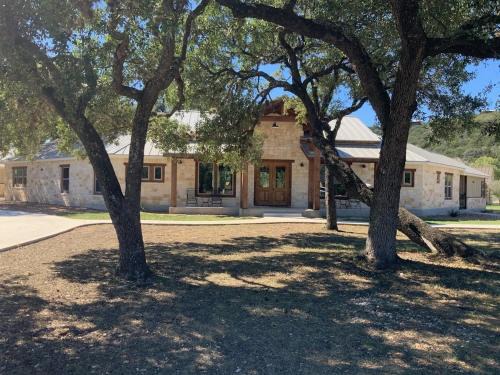 Concan House | Relaxing Double L River House with Pool and Family Amenities