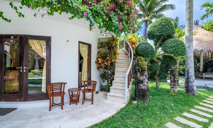 Candi Dasa Apartment | Cozy 1BR Bungalow at The Village of Angels Resort