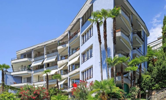 Ascona Apartment | Classic Double Room by Interhome with Lake View & Spa