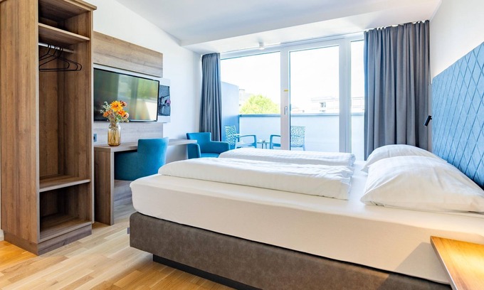 Schallmoos Hotel | Comfortable Double Room at Hotel Jedermann with Free Cancellation