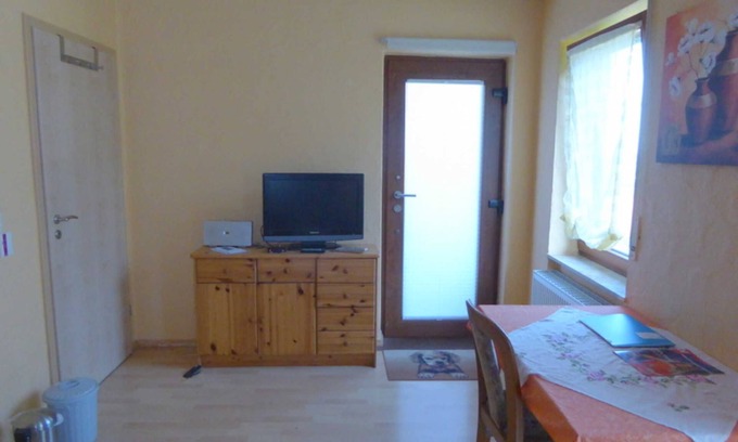Herbolzheim Apartment | Comfortable Double Room with Balcony at Bea's Guest Room