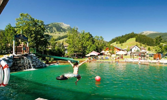 Russbach am Pass Gschuett Apartment | Cozy Double Room with Balcony at Haus Elisabeth Awaits
