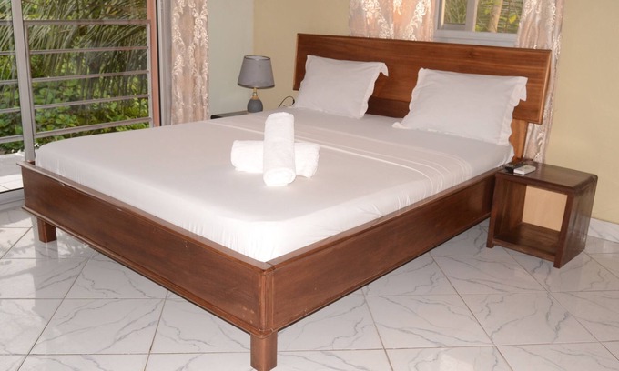 Kribi Hotel | Cozy Double Room with Pool, Beach Access & Free Breakfast