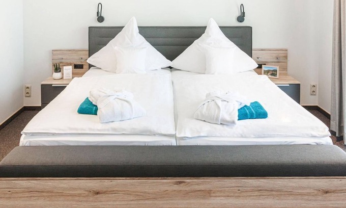 Meerfeld Apartment | Relaxing Double Room with Spa Access at The Post Meerfeld