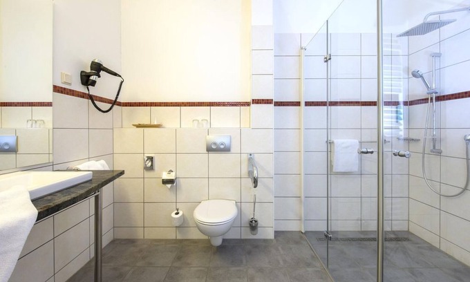 Speyer House | Comfortable Double Room with Shower - Hotel Löwengarten