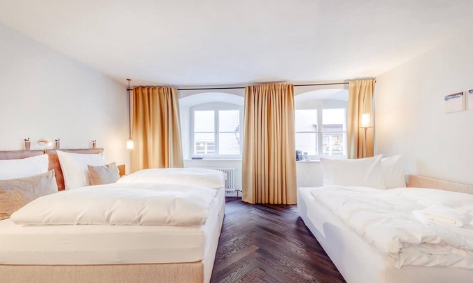 Bludenz House | Delightful Double Room with Extra Bed at BOUTIQUE HOTEL das TSCHOFEN