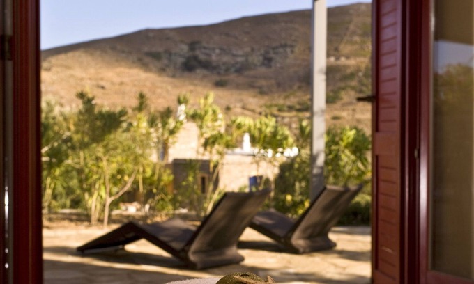 Andros House | Cozy Double Suite with Inviting Side Sea View & Breakfast