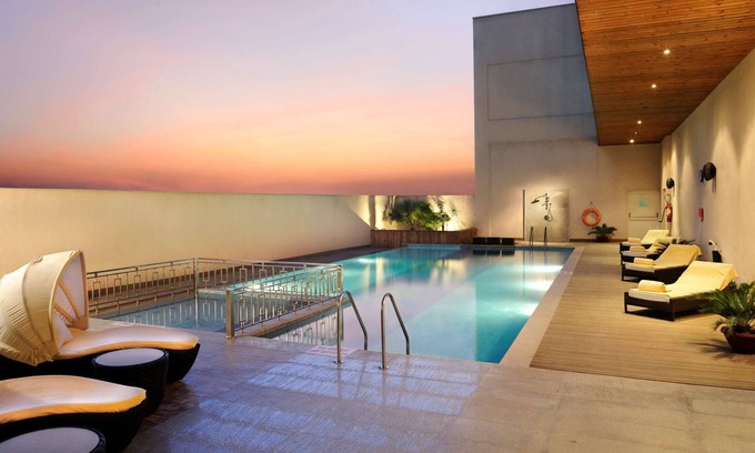 Ghata Hotel | Elegant DoubleTree by Hilton Gurgaon with Spa & Pool Access