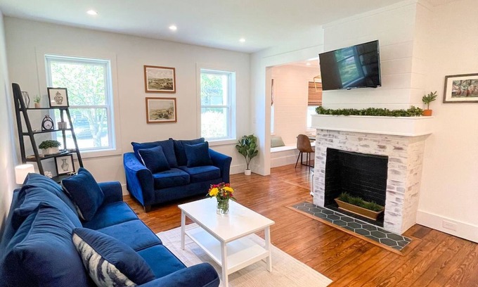 Aiken House | Exceptional Downtown Aiken Stay at The Collins Property