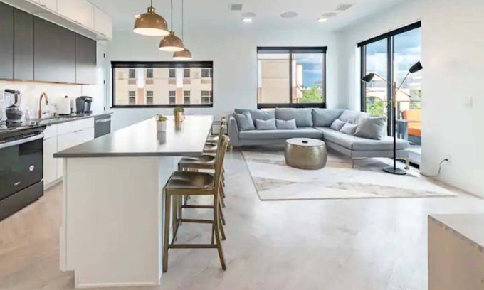 Appleton Apartment | Modern Downtown Retreat with Game Room and Massive Patio