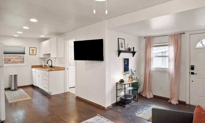 Garden District House | Stylish Downtown CDA Tiny House Near the Lake & Spa