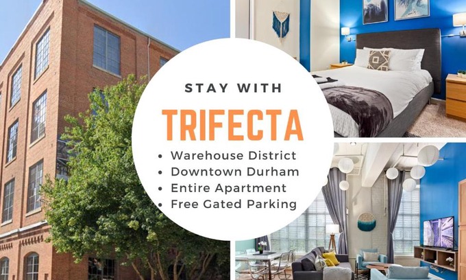 Downtown Apartment | Explore Downtown Durham: 2BR Apt with Pool & Wifi