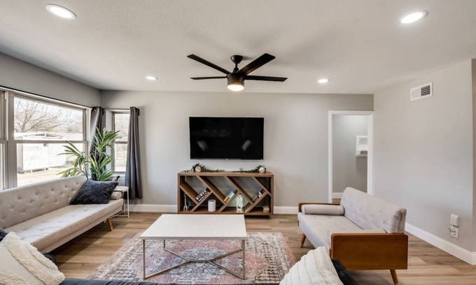 McKinney House | Top-Rated Downtown McKinney Home with Family-Friendly Amenities