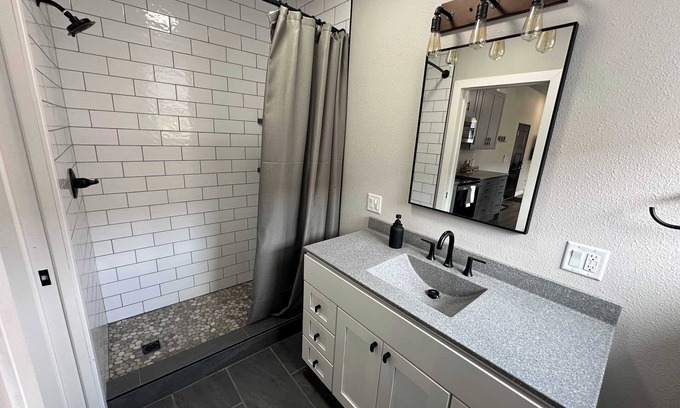 International Falls Apartment | Downtown Minimalist Apartment