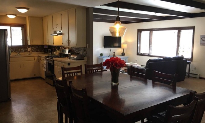 Ouray House | Prime Downtown Ouray Home with Two Living Rooms & Pool