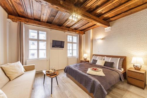Ceske Budejovice Apartment | Pet-Friendly Downtown Royal Apartments: 4-Star Comfort