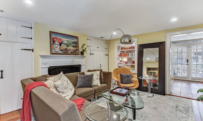 Beach Institute Apartment | Downtown Savannah Garden Oasis near Forsyth Park