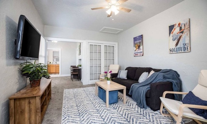 Lower Avenues Apartment | Ideal Downtown SLC Loft in Historic Avenues District