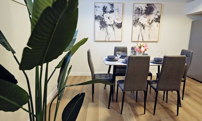 North Central Edmonton Condo | Downtown Suite with King Beds & Disney+ for Long Stays