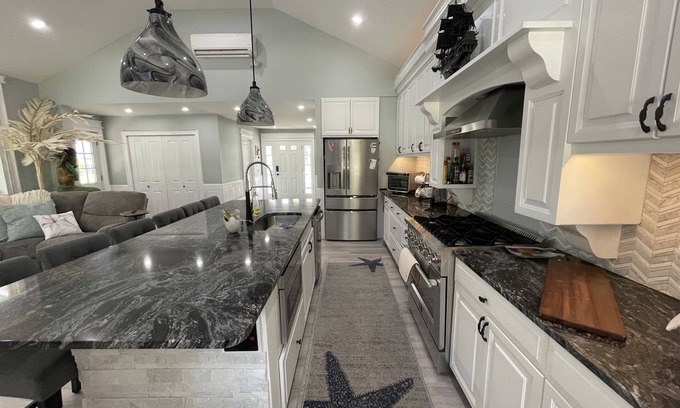 Westerly House | Downtown Westerly Escape with Outdoor Kitchen & Ocean Views
