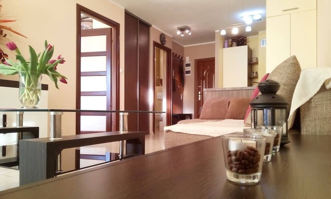 Srodmiescie Połnocne Apartment | Inviting Apartment in Central Warsaw with Pool & Spa