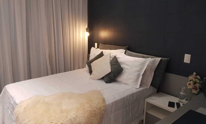Santos Apartment | Inviting Dream Apartment with Skyline Views & Pool in Santos