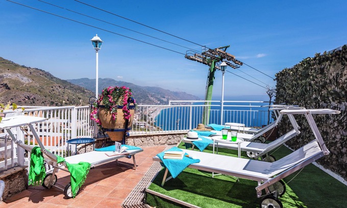 Mazzaro Apartment | Scenic Dream View Suites Taormina with Ocean & Spa Amenities