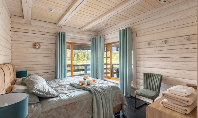 Amata Villa | Enchanting Eco-Village Chalet with Sauna & Jacuzzi Retreat