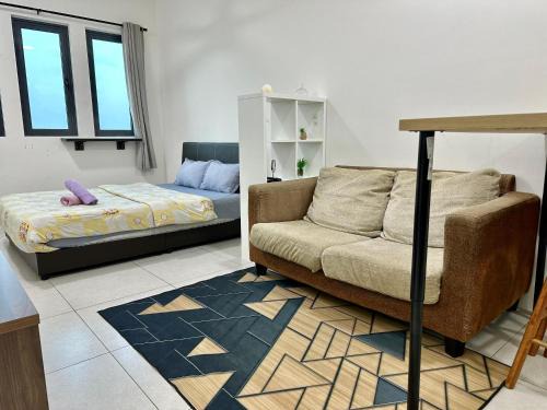 Central Seberang Perai Apartment | Cozy Studio Retreat at Meritus Residensi Perai, Rated 8.6