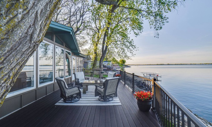 Arlington Cabin | Exceptional Lake Poinsett Cabin with Dock & Scenic Views