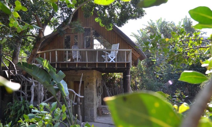 Berea House | Driftwood Treehouse: Ocean View with Private Beach Access