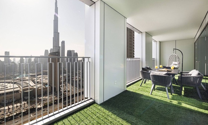 Za'abeel 2 Apartment | Prime Burj View | New 3BR Penthouse with Child-Friendly Perks