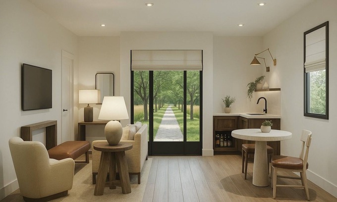 Healdsburg Hotel | Elegant Duchamp Hotel Private Suites with Pool & Spa